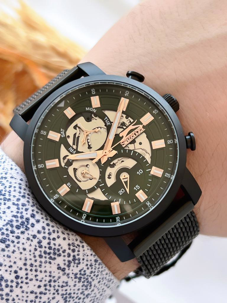 BLKT.2.702 Çelik Kordon Yeşil Kadran Kararmaz Renk Atmaz Yapmaz F