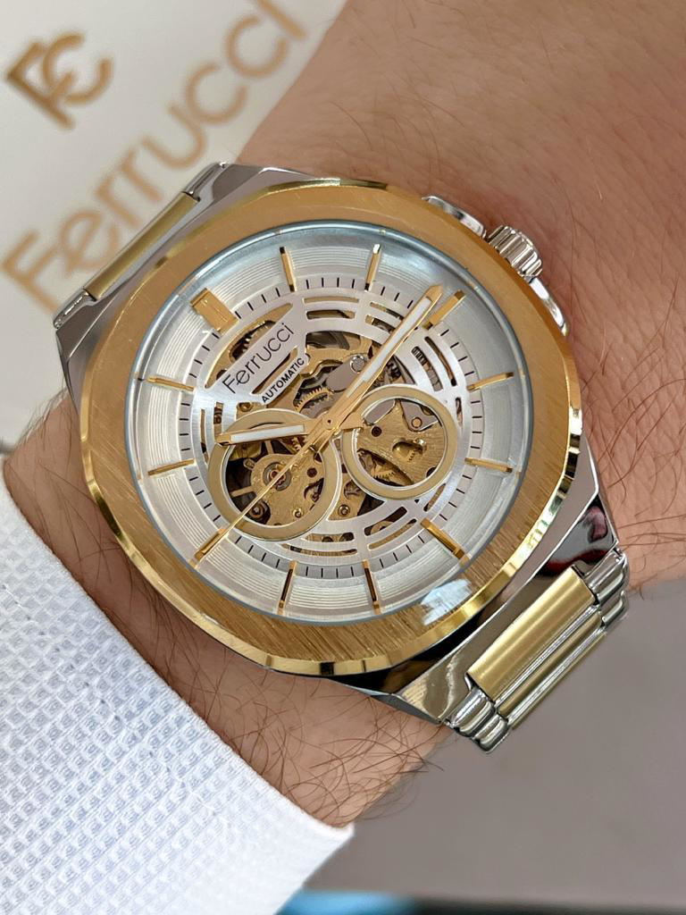 BLKT.2.740 Ferrucci Otomatik  Aktif 30 Mt Suya Dayanıklı Çelik Ko