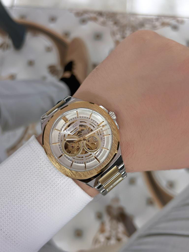 BLKT.2.740 Ferrucci Otomatik  Aktif 30 Mt Suya Dayanıklı Çelik Ko