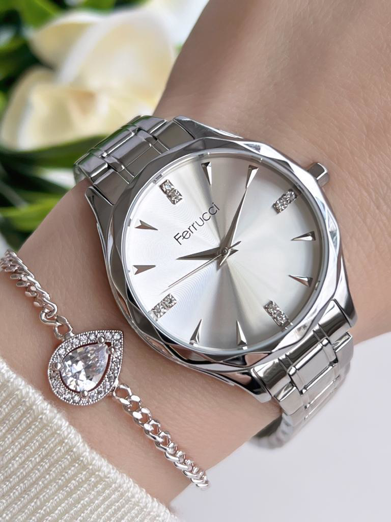 BLKT.2.965 Ferrucci Kadın Kol Saat 30 Mt Suya Dayanıklı Çelik Kor