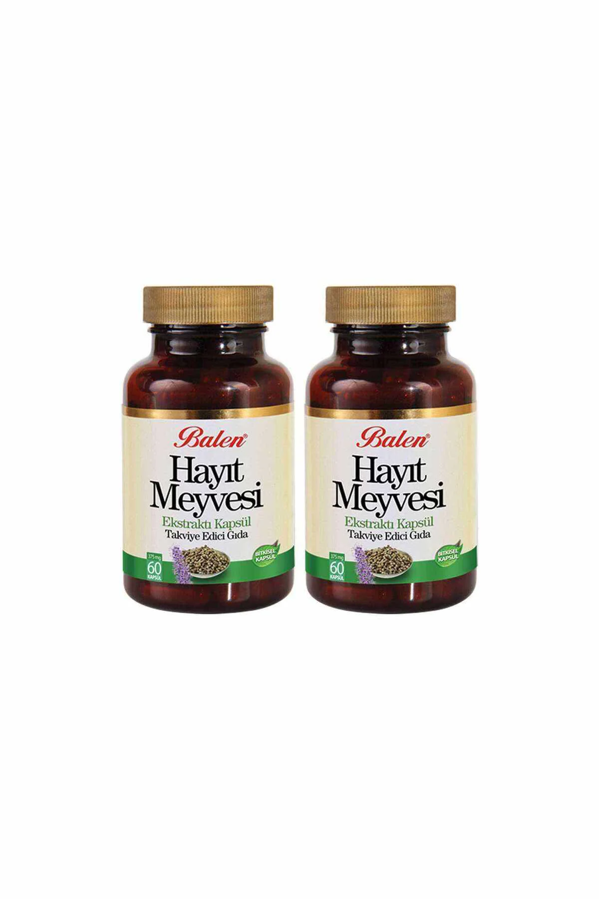 Bln Hayıt Meyvesi Ekstraktı Kapsül 375 Mg*60 2 Adet