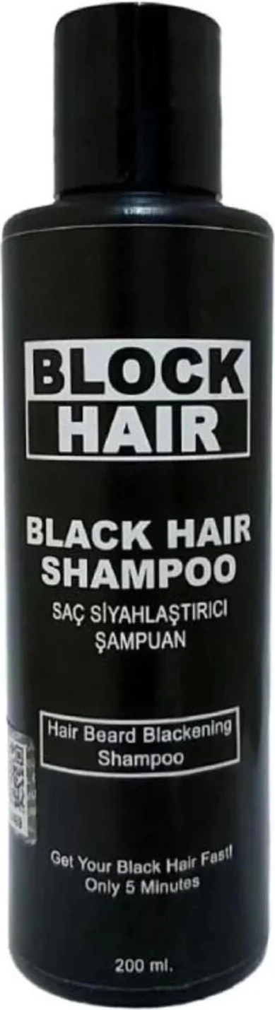 Block Hair Saç Koyulaştırıcı Şampuan 200ML – Beyaz Saçları Siyahlaştırır Fiyatı, Yorumları ve Özellikleri