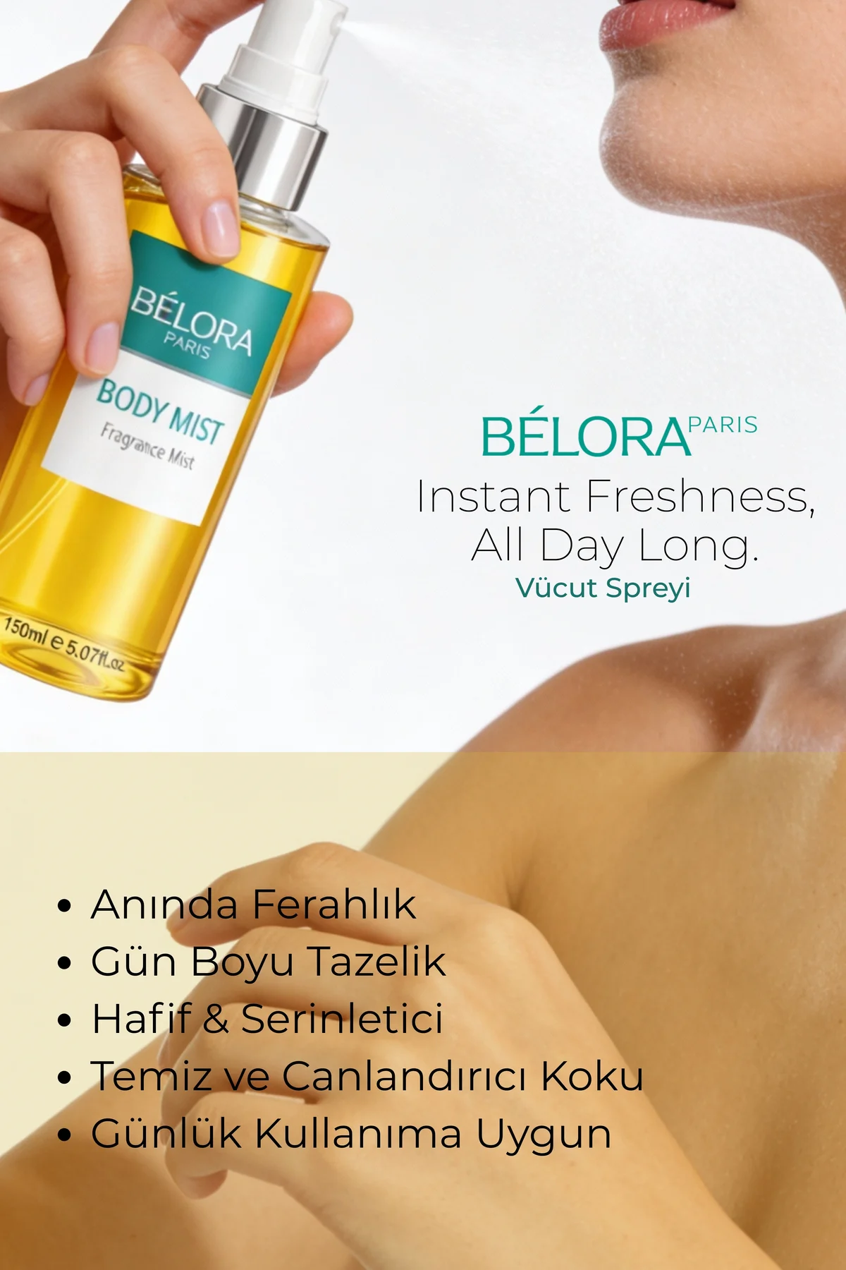 Bélora Paris Body Mist 150ml Bélora Paris Body Mist 150ml