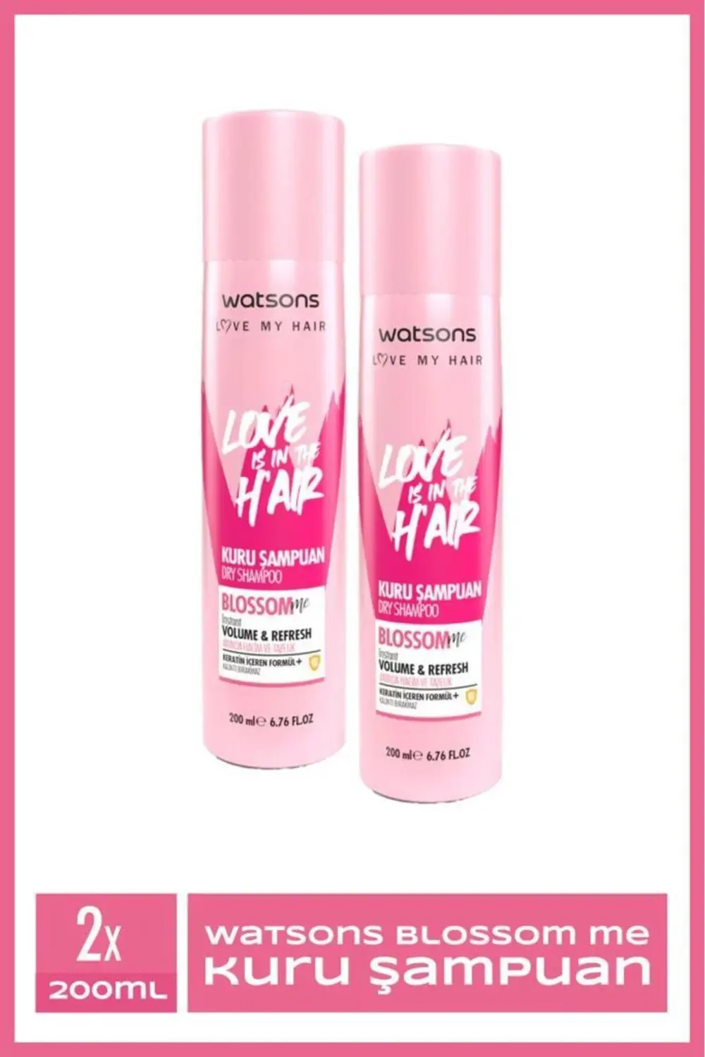 Blossom Me Kuru Şampuan 200 Ml * 2 Adet