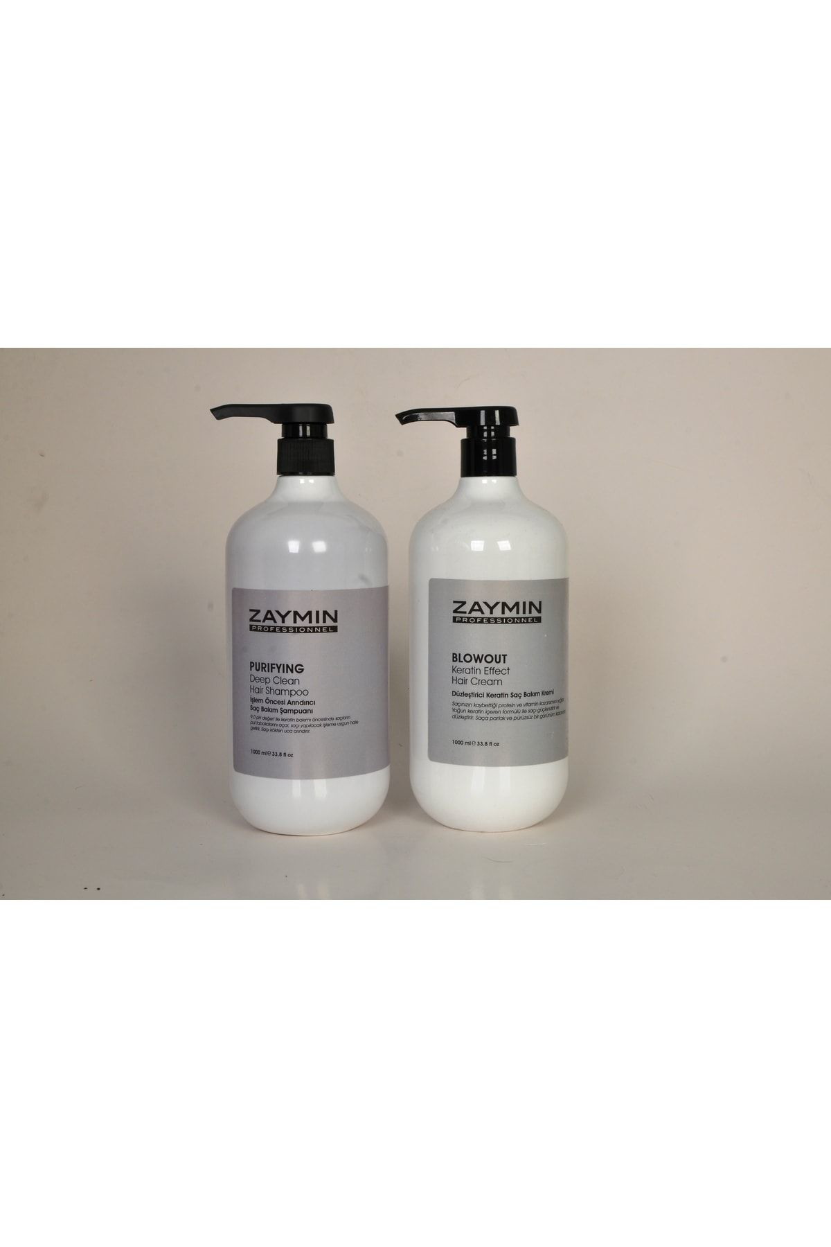 Zaymin Blowout Düzleştirici Keratin Bakım Seti 1000Ml