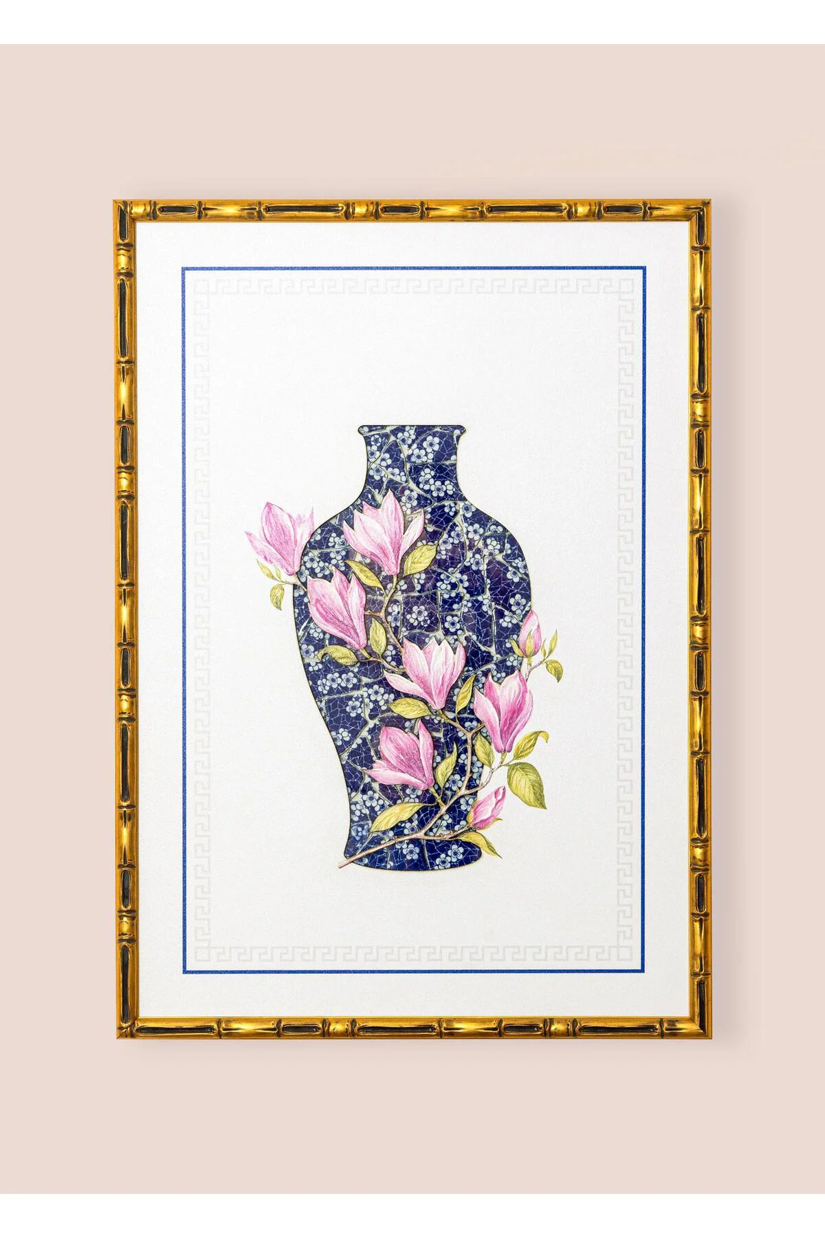 Blue Blanc Tablo 64x90x4 cm TBL0093