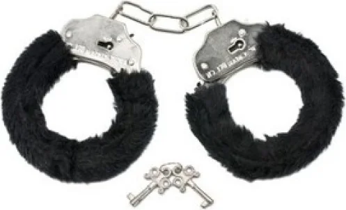 Blue Horizon Siyah Peluş Kelepçe – Şık Kablo Düzenleyici & Masa Organizatörü - Görsel 2