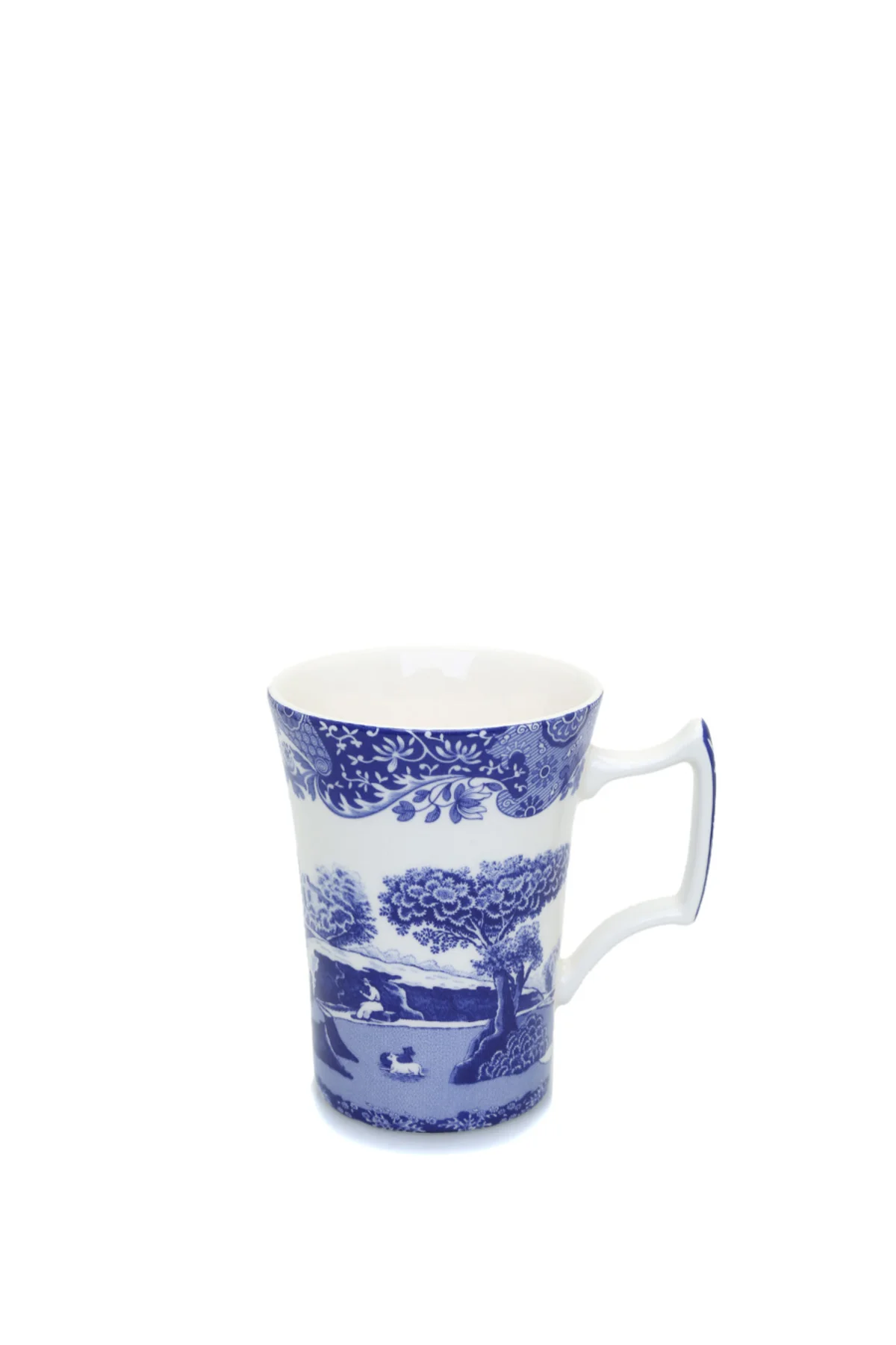 Blue Italian Porselen Kupa