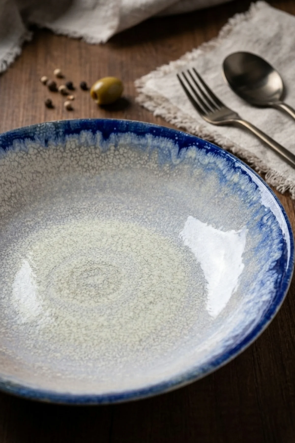 Blue Lagoon Pergamon Salata Makarna Tabağı 26 cm 1 Adet Profesyon