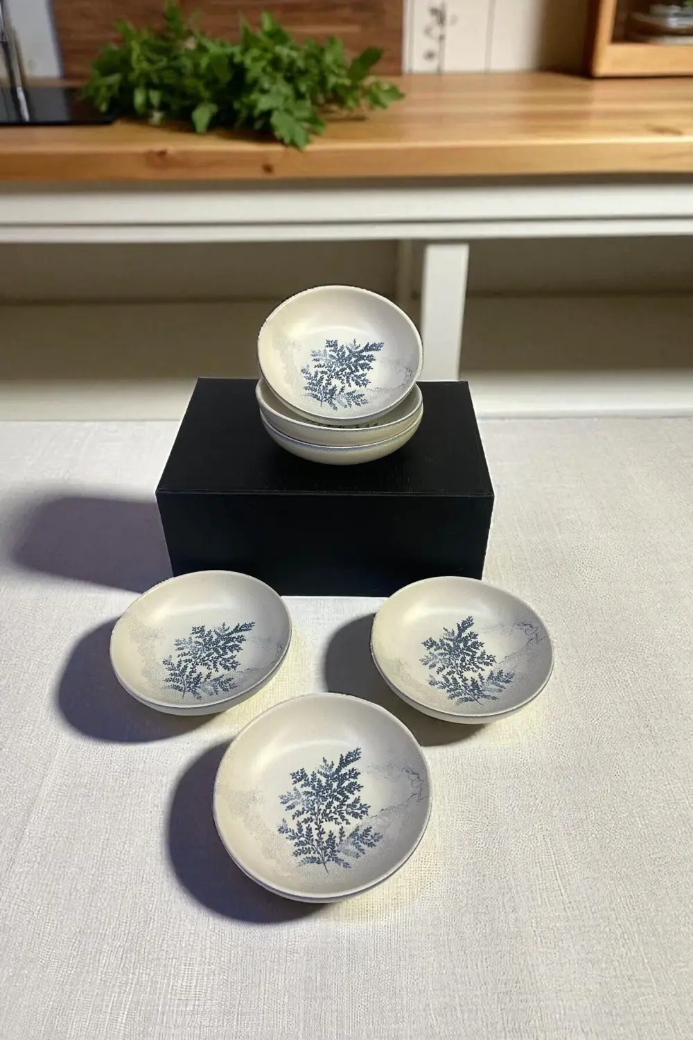 Blue Magic 13cm Kahvaltılık / Çerezlik 6 Adet Çeyizlik -19862