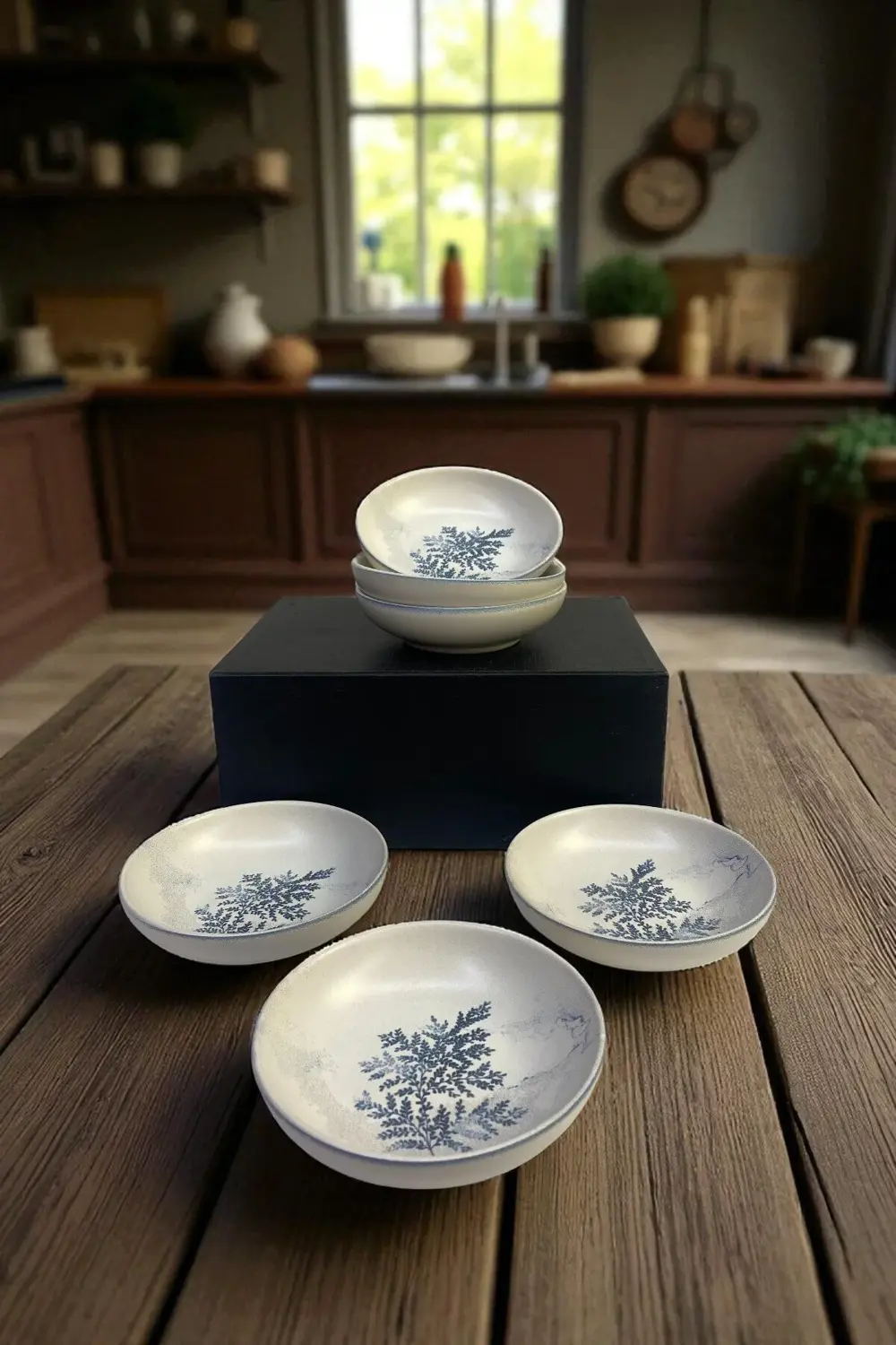 Blue Magic 13cm Kahvaltılık / Çerezlik 6 Adet Çeyizlik -19862