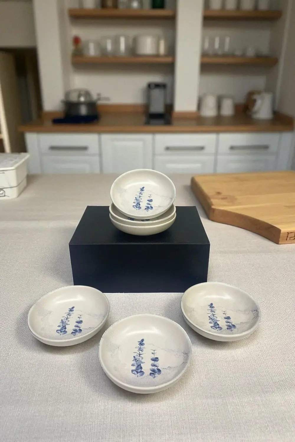 Blue Magic 13cm Kahvaltılık / Çerezlik 6 Adet Çeyizlik -19861