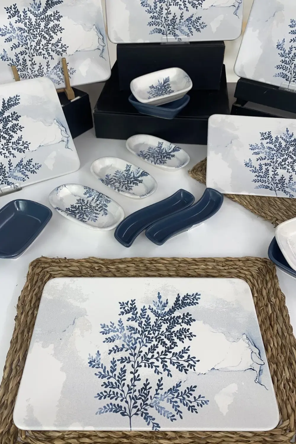 Keramika Blue Magic 17 Parça 6 Kişilik Siera Kahvaltı Takımı