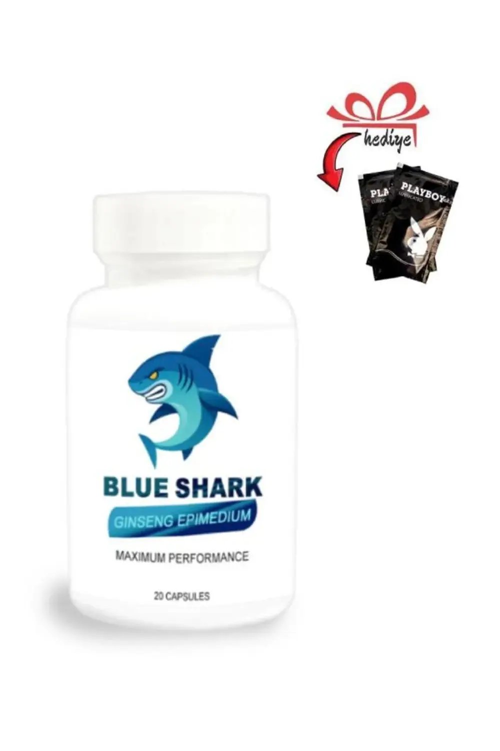 Blue Shark Ginseng&Epimedium Erkekler İçin Destekleyici 20'li x 1