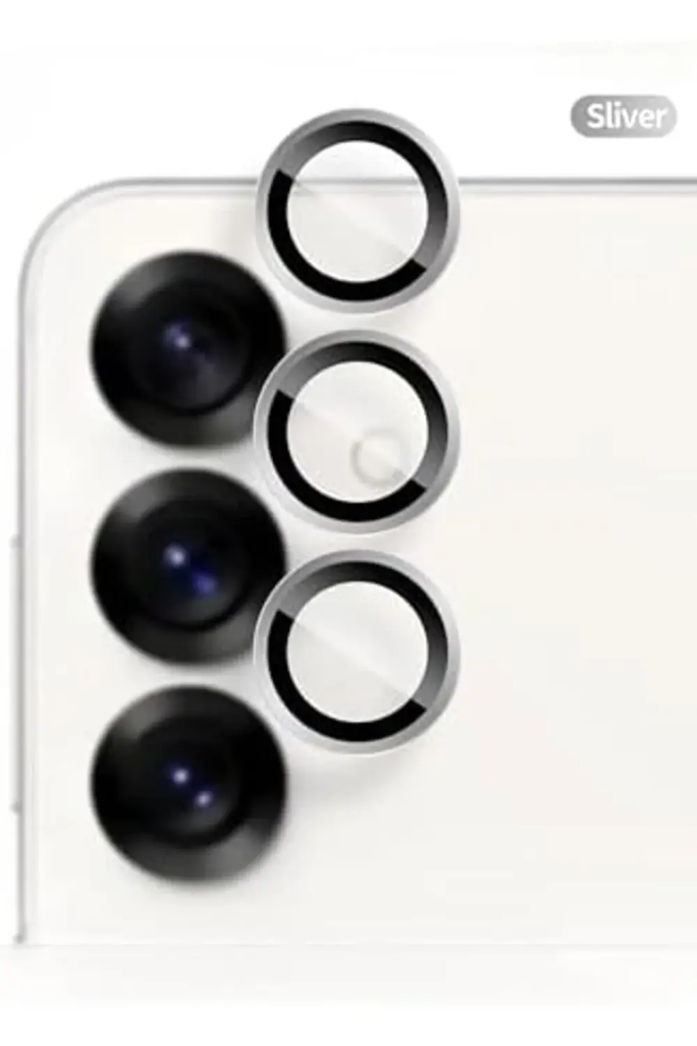 Blueo Galaxy S25+ Uyumlu Anti-Reflective Yansıma Önleyici Silver