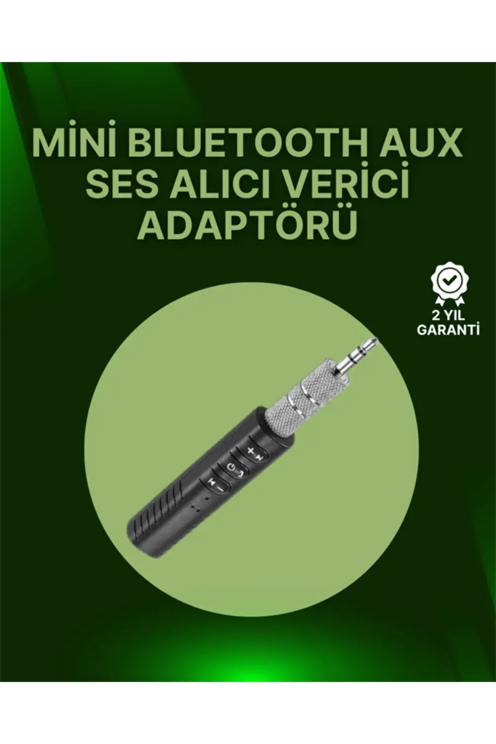 Bluetooth 4.1 Ses Alıcısı | 3.5mm Girişli Hoparlör & Kulaklıklar