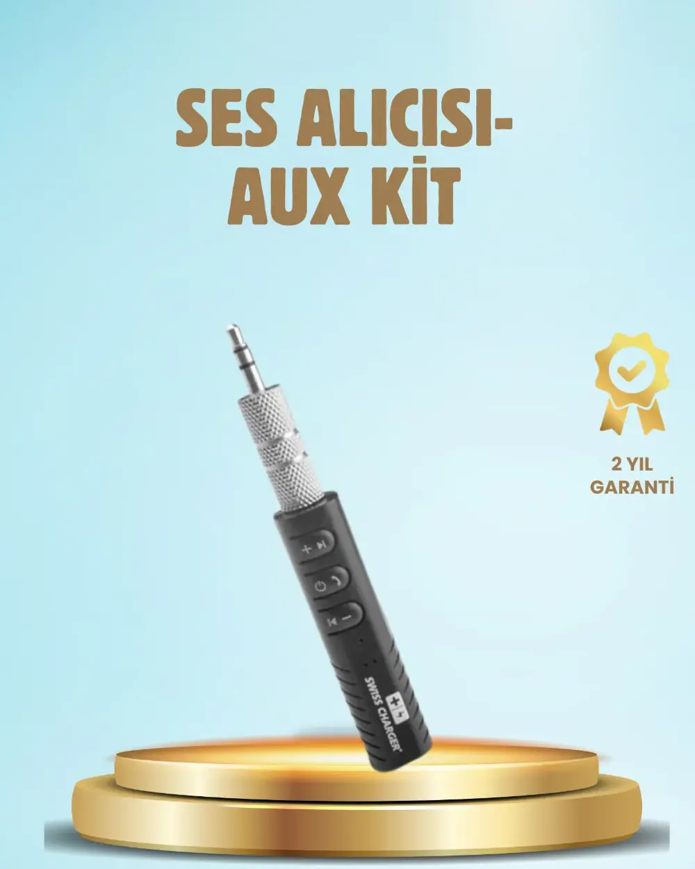 Bluetooth 4.1 Ses Alıcısı – Kablolu Cihazları Kablosuz Hale Getir