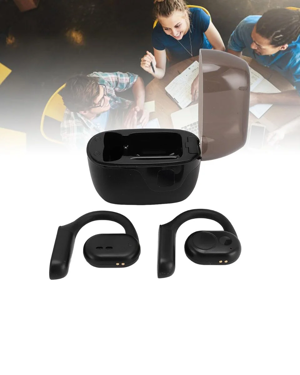 Bluetooth 5.0 Kablosuz Kulaklık Otomatik Eşleşme Gürültü Azaltma