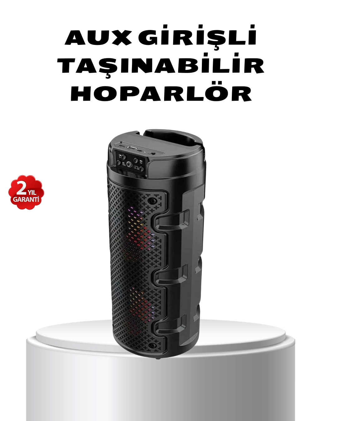 Bluetooth 5.0 Kablosuz Hoparlör Çift Sürücülü Yüksek Ses Kalitesi