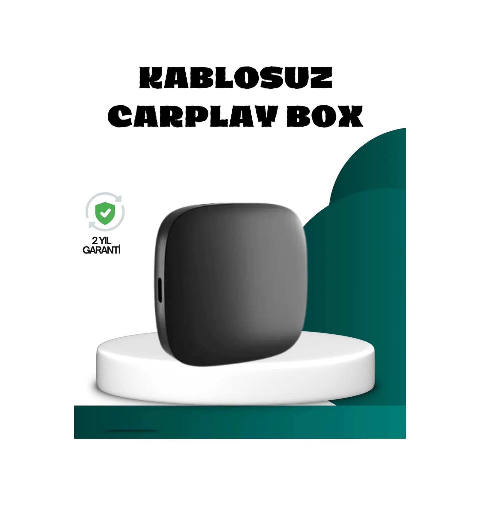 Bluetooth 5.0 Kablosuz Android Auto Araç İçi Adaptör