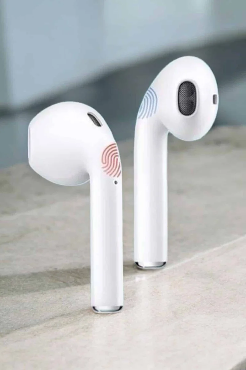 Bluetooth 5.0 Kablosuz Kulaklık - Uzun Pil Ömrü, IPX7 Su Geçirmez ve Yüksek Ses Kalitesi (Beyaz)
