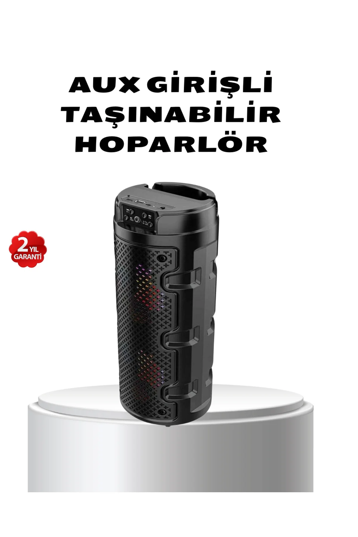 Bluetooth 5.0 Kablosuz Hoparlör Çift Sürücülü Yüksek Ses Kalitesi