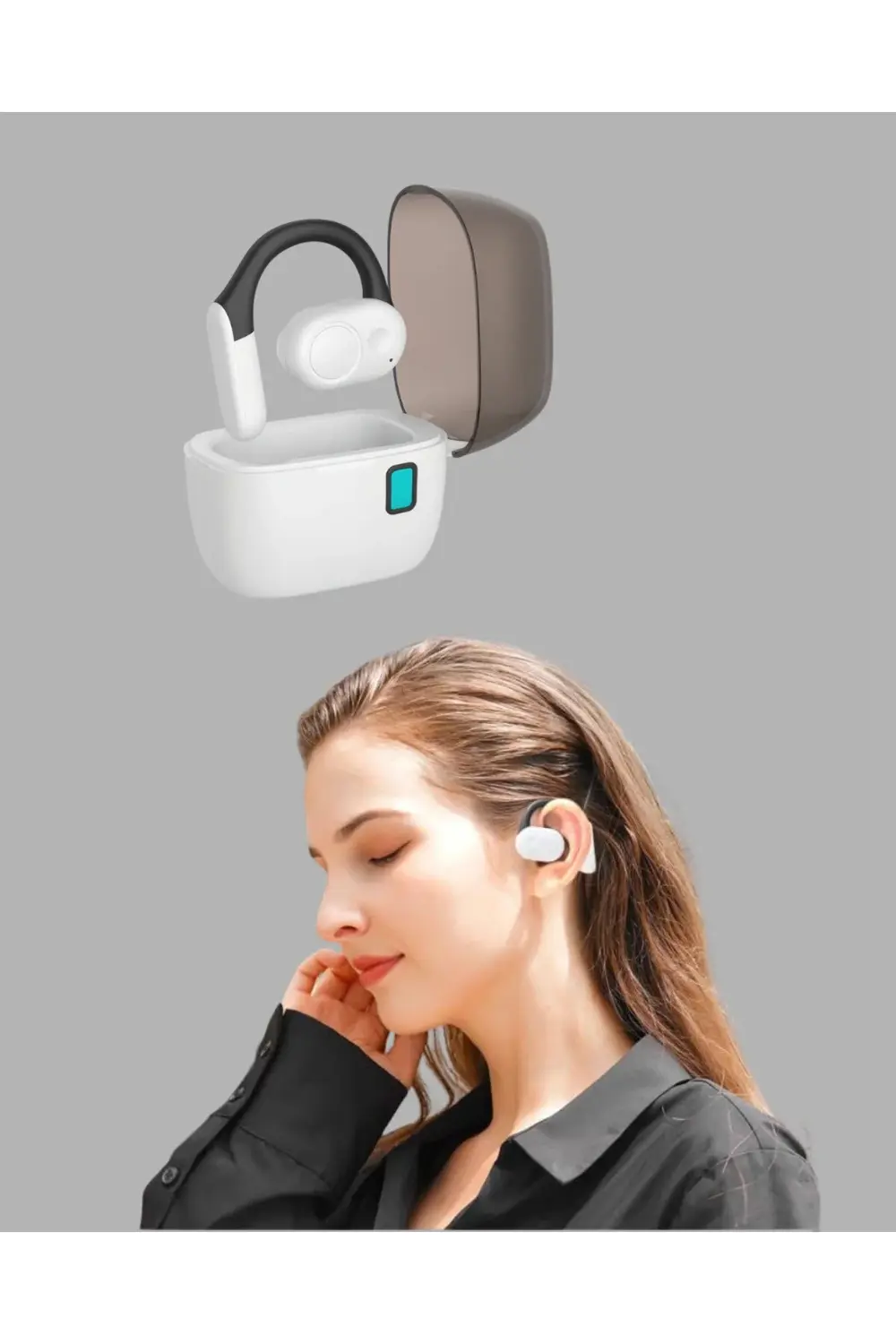 Bluetooth 5.0 Kulak İçi Kulaklık – Güçlü Bas, Uzun Pil Ömrü, Şarj