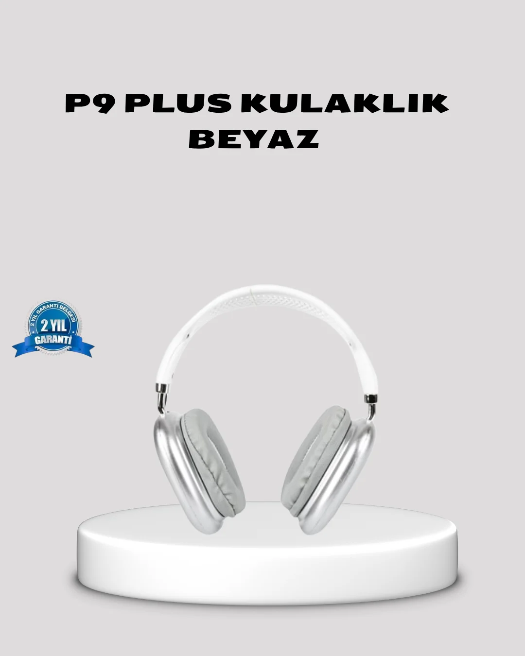 Bluetooth 5.0 Kulak Üstü Kulaklık – Uzamsal Ses, Gürültü Engelleme, Ergonomik Tasarım