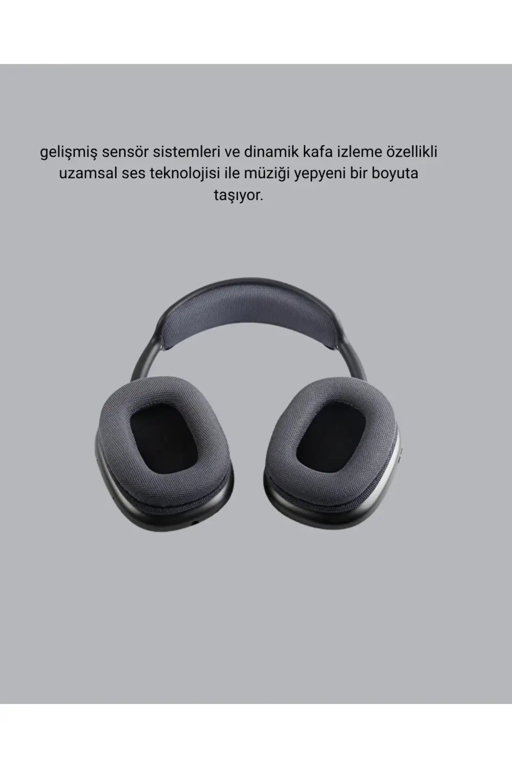 Bluetooth 5.0 Kulak Üstü Kulaklık – Gürültü Engelleme, Uzamsal Se