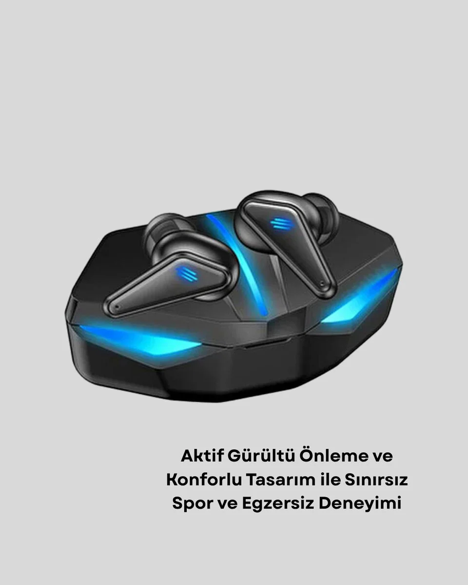 Bluetooth 5.0 Oyun ve Müzik Kulaklığı – 3D Ses Kalitesi