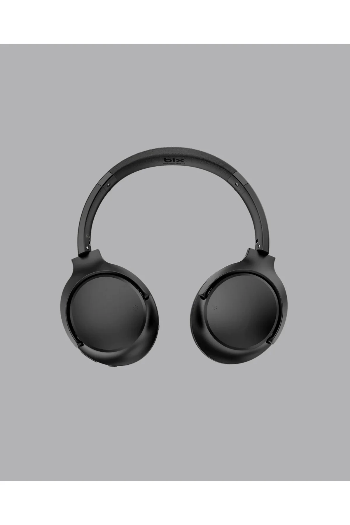 Bluetooth 5.0 Siyah Kablosuz Kulaklık 18 Saat Batarya Katlanabilir Tasarım