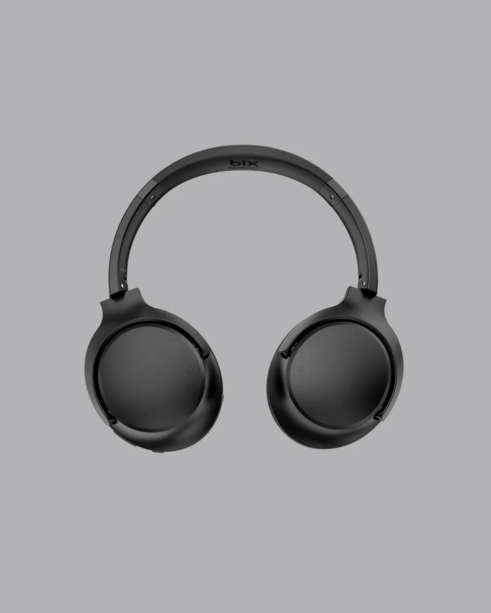 Bluetooth 5.0 Siyah Kablosuz Kulaklık - 18 Saat Pil Ömrü, Katlanabilir Tasarım ve Yüksek Ses Kalitesi