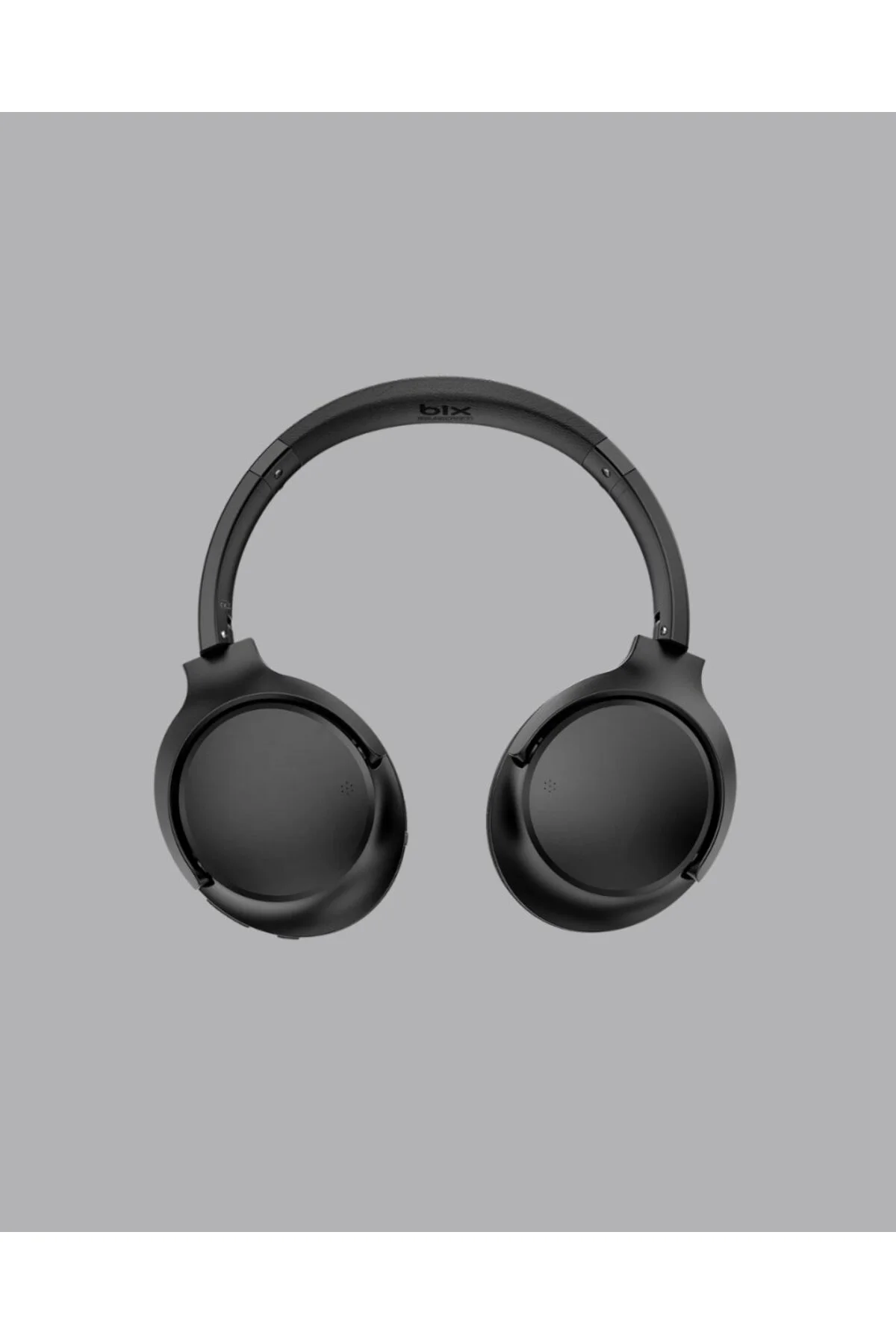 Bluetooth 5.0 Siyah Kablosuz Kulaklık 18 Saat Batarya Katlanabilir Tasarım