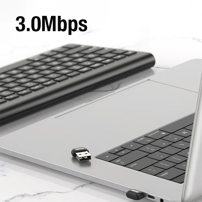 Bluetooth 5.0 USB Adaptörü - Kablosuz Bağlantı İçin 3 Mbps Hızlı Çözüm