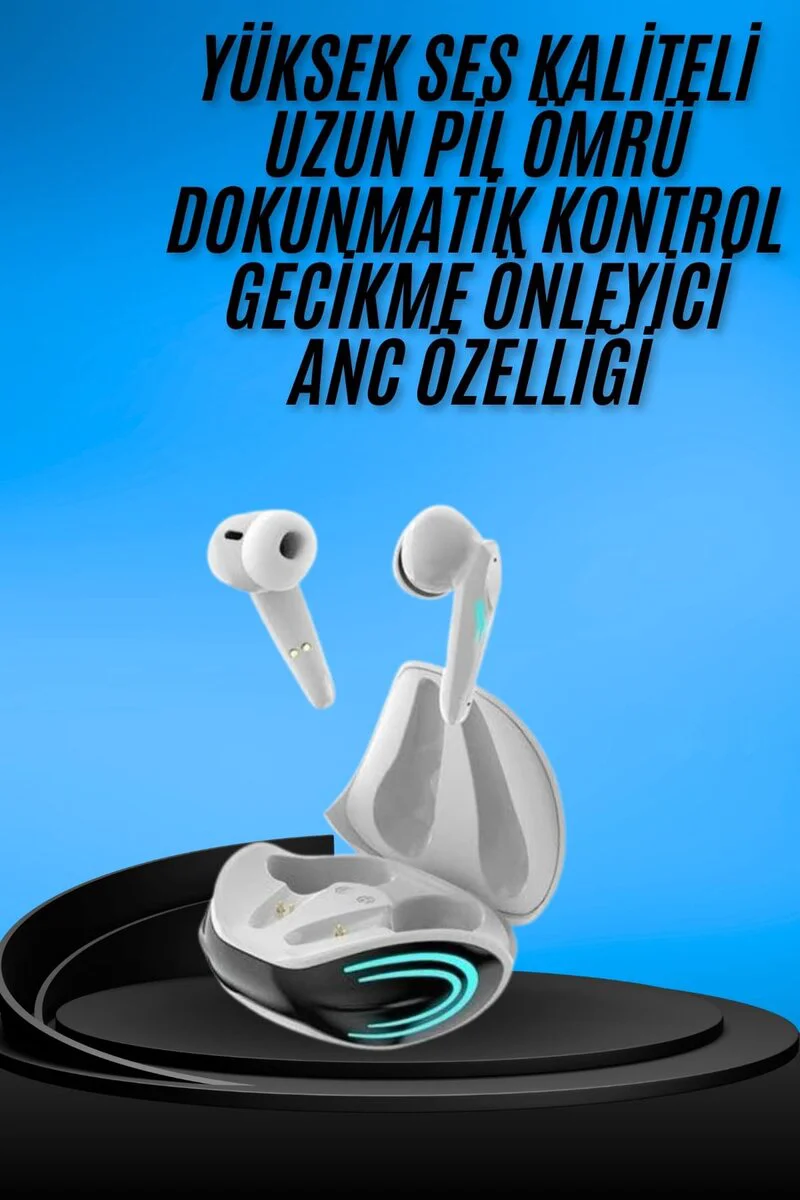 Bluetooth 5.1 Gaming Kulaklık Mini - Düşük Gecikme, 10m Kablosuz Bağlantı ve Anında Eşleştirme