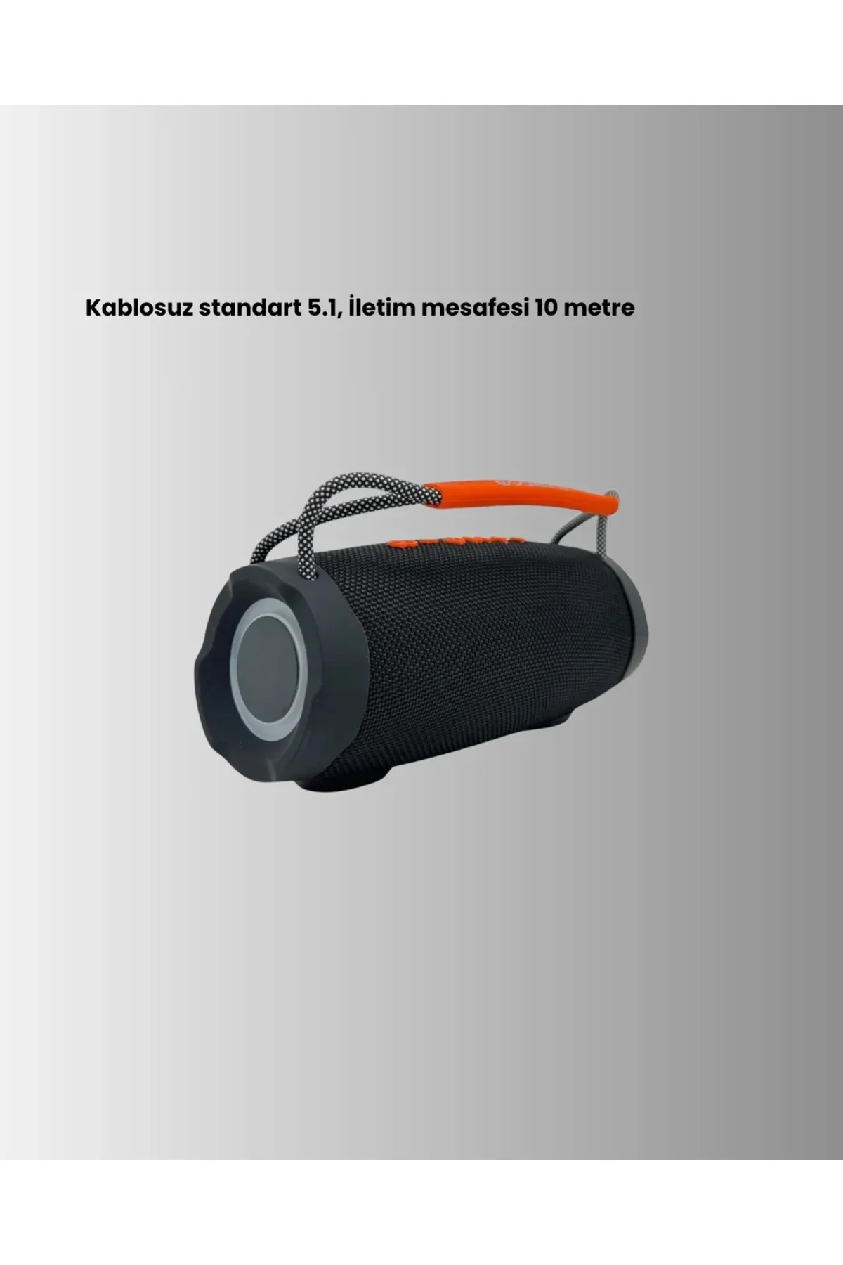 Bluetooth 5.1 Kablosuz Hoparlör Derin Bas RGB Işıklı Yeni Nesil