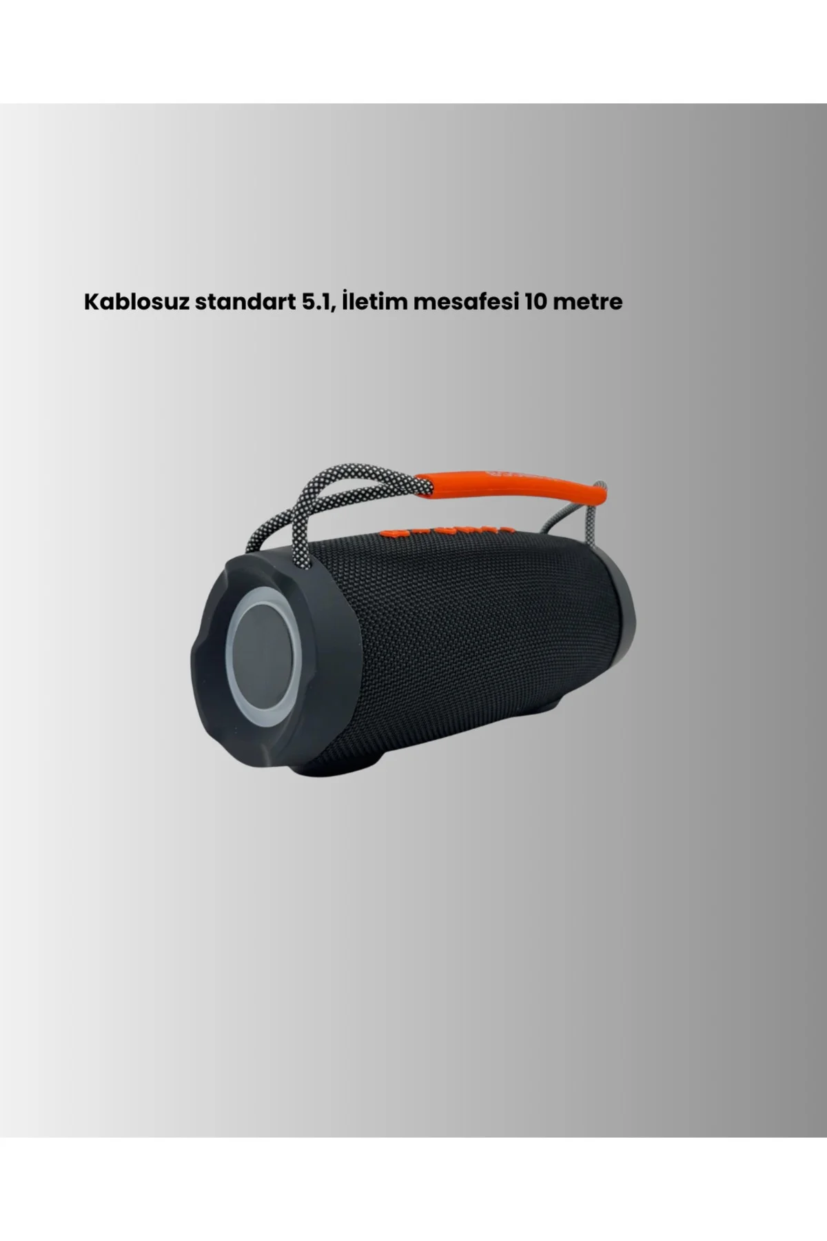 Bluetooth 5.1 Kablosuz Hoparlör Derin Bas Rgb Işıklı