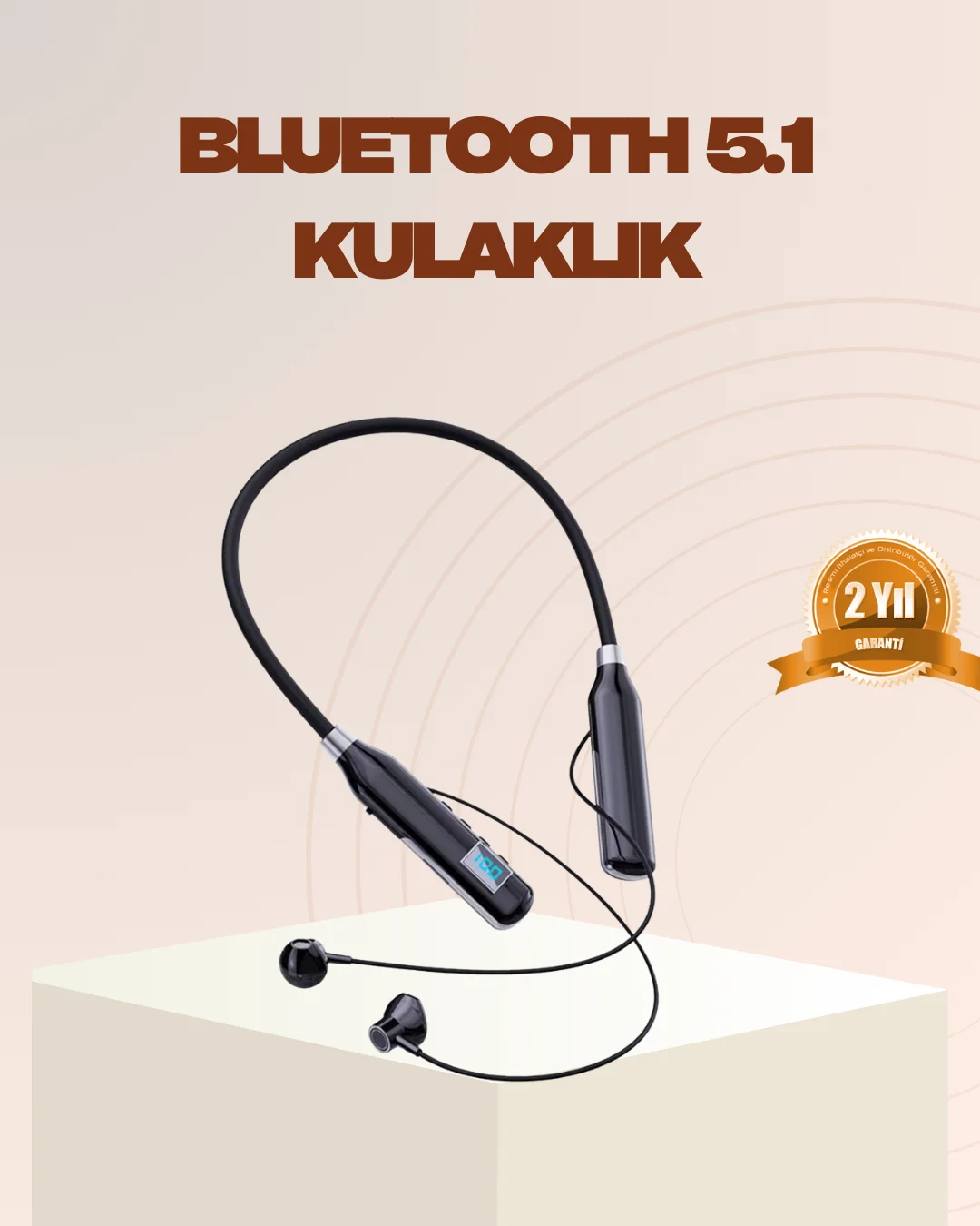 Bluetooth 5.1 Kablosuz Kulaklık – Net Ses ve Güçlü Bağlantı Bluetooth 5.1 Kablosuz Kulaklık – Net Ses ve Güçlü Bağlantı