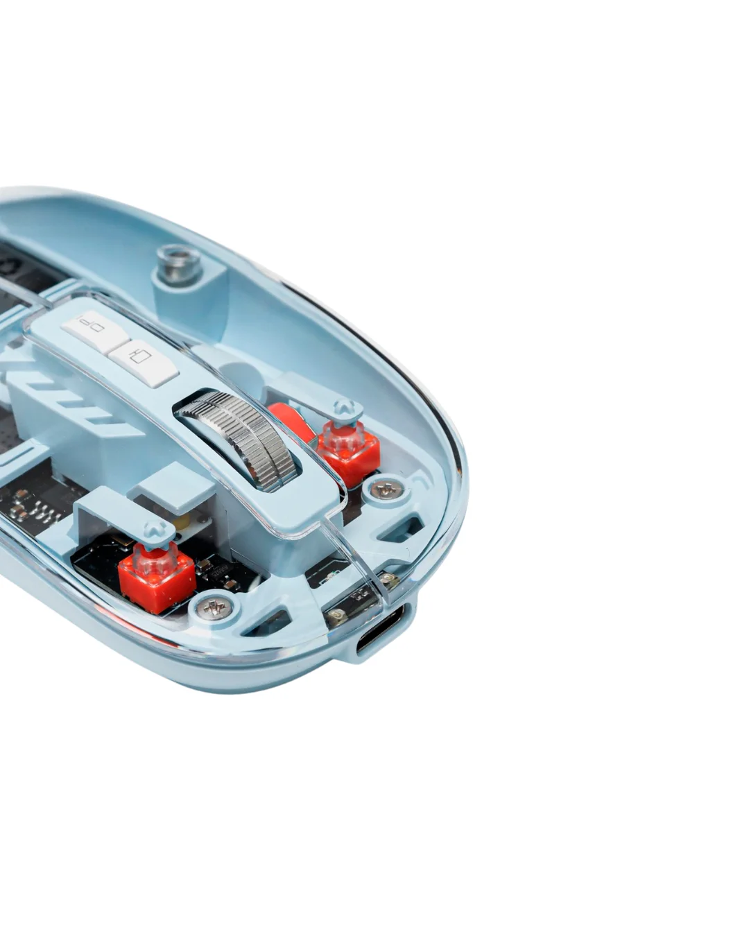 Bluetooth 5.2 Destekli Mavi Pilli Kablosuz Mouse Yeni Nesil