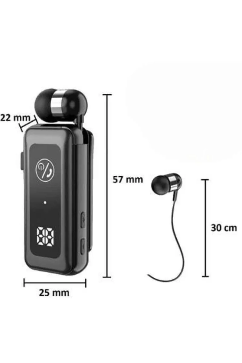 Bluetooth 5.2 Makaralı Kulaklık - TF Kartlı, Güç Göstergeli, 20 Saat Pil Ömrü