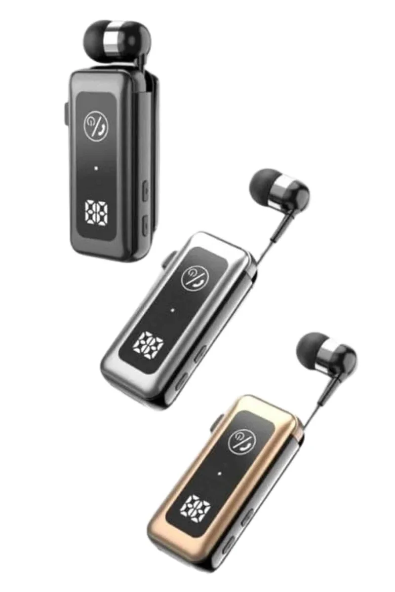 Bluetooth 5.2 Makaralı Kulaklık - TF Kartlı, Güç Göstergeli, 20 Saat Pil Ömrü