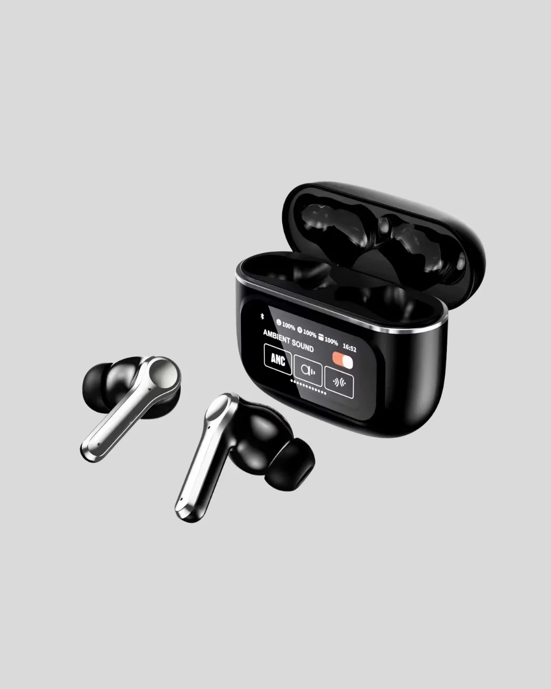 Bluetooth 5.3 ANC Kablosuz Kulaklık – Dokunmatik Kontrol, Dijital Ekran ve Uzun Pil Ömrü Fiyatı, Yorumları ve Özellikleri