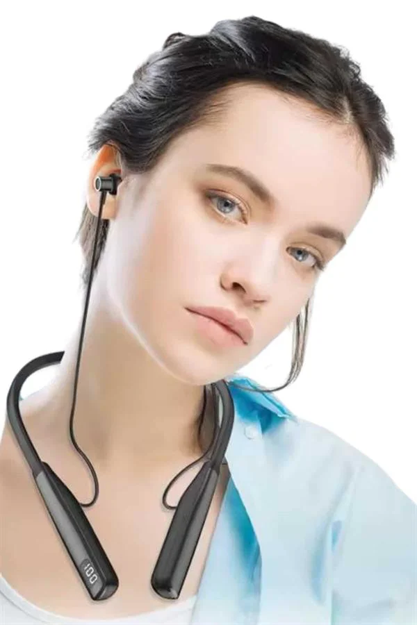 Bluetooth 5.3 Boyun Askılı Kulaklık Düşük Gecikmeli Manyetik Tasarım