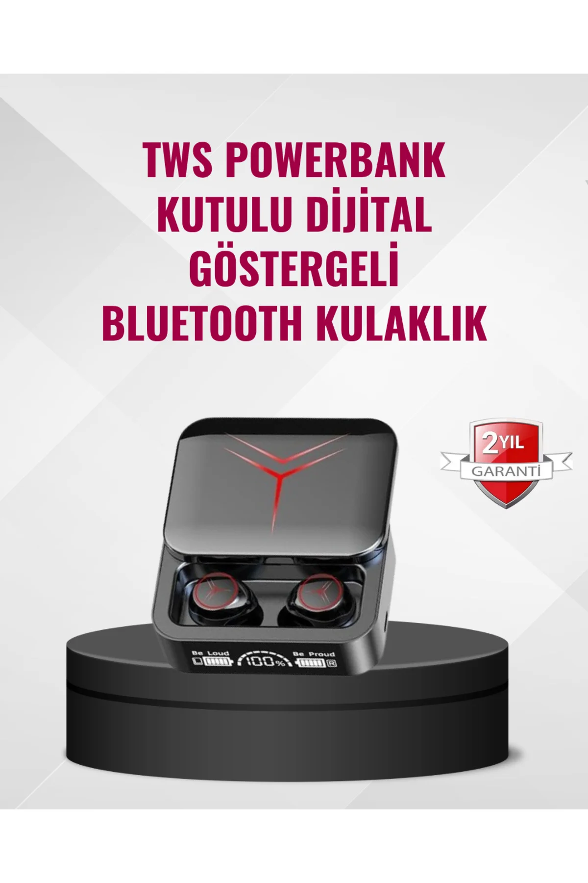 Bluetooth 5.3 Kablosuz Kulaklık – Dokunmatik Kontrol Ve Ipx6 Su G