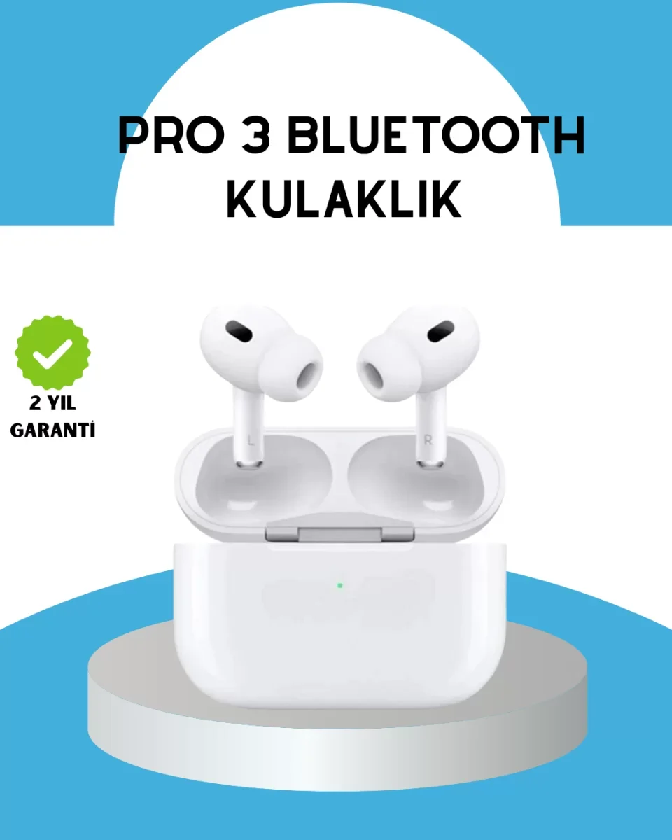 Bluetooth 5.3 Kablosuz Kulaklık – Gürültü Engelleyici, 24 Saat Pi
