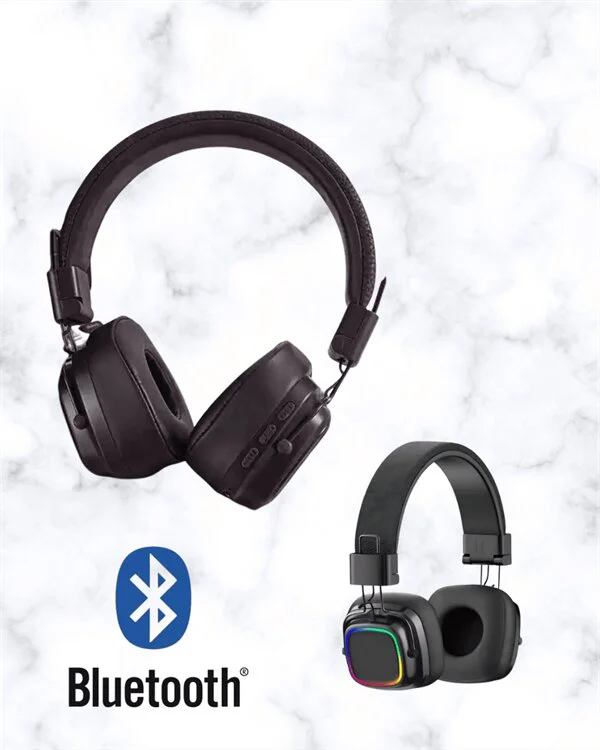 Bluetooth 5.3 Kablosuz Kulaklık - Rainbow Işıklı, Kesintisiz Müzik Deneyimi