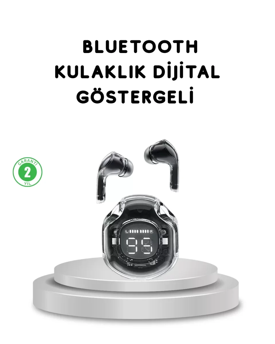 Bluetooth 5.3 Kablosuz Kulaklık HiFi Stereo ve Ekstra Bass Dijita