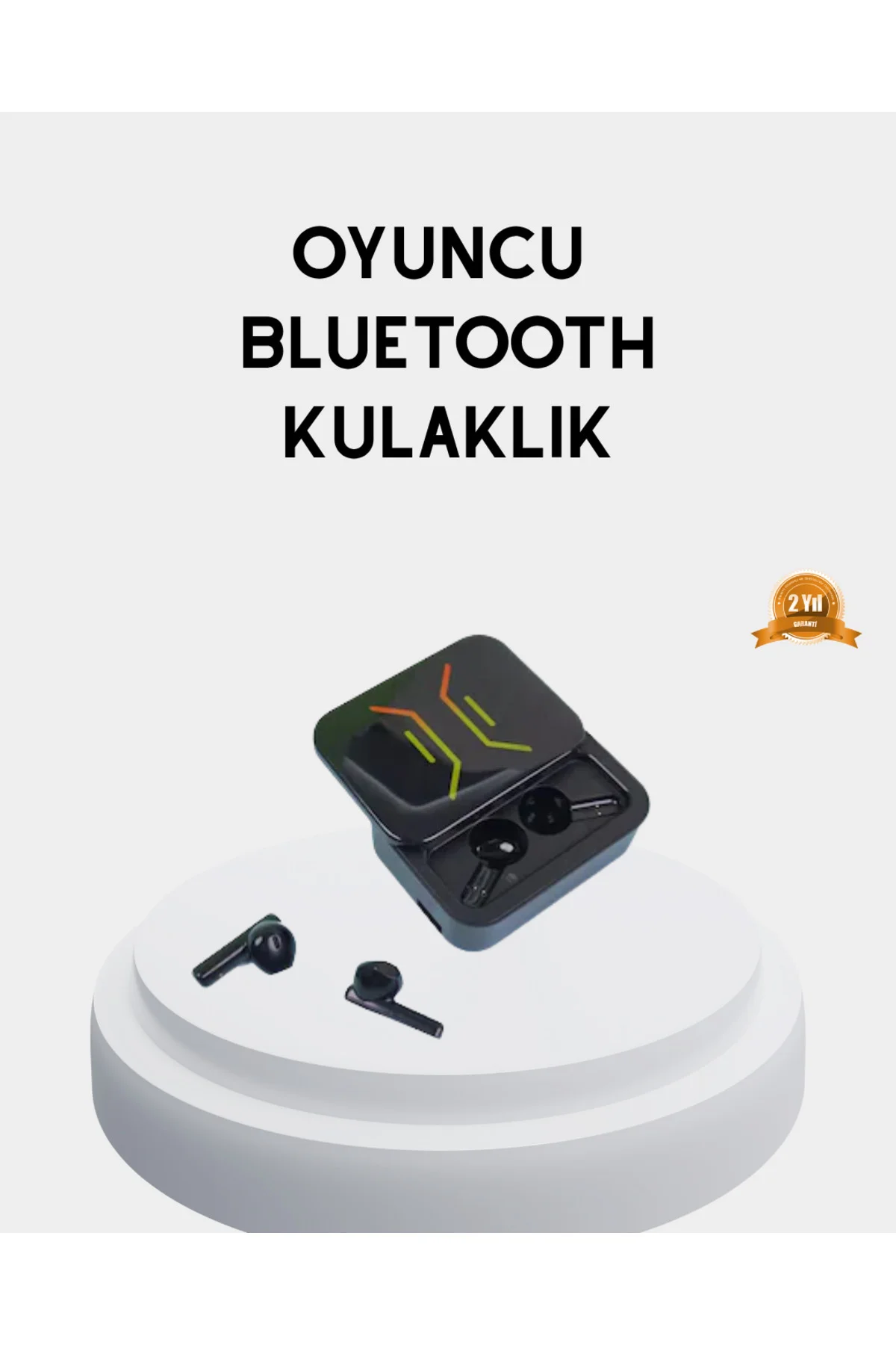 Bluetooth 5.3 Kulaklık – Kablolu & Kablosuz Kullanım, 2000 mAh Po