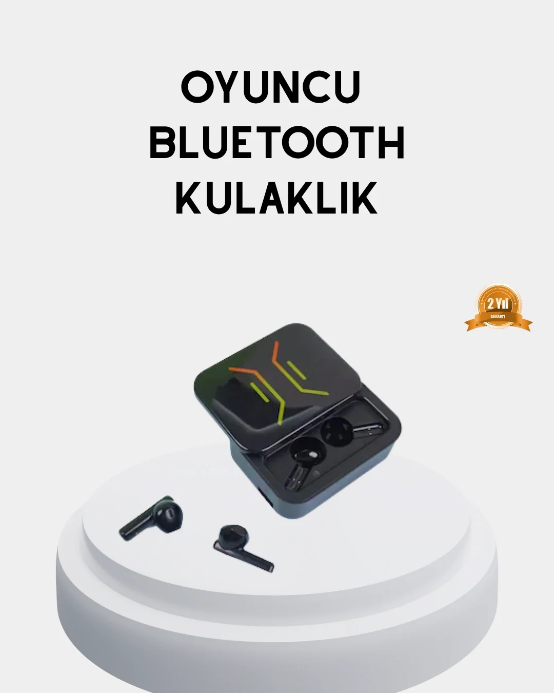 Bluetooth 5.3 Kulaklık – Kablolu &amp; Kablosuz Kullanım, 2000 mA