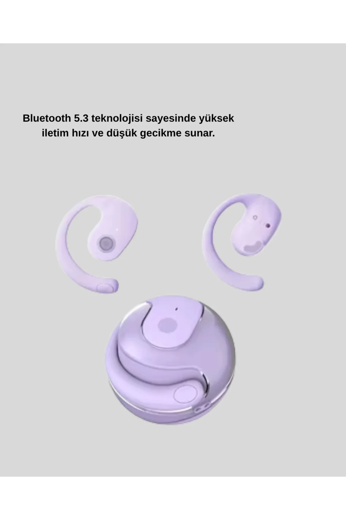 Bluetooth 5.3 S05 Kablosuz Kulaklık Ipx4 Spor Uyumlu Suya Dayanıklı Stereo - Görsel 4